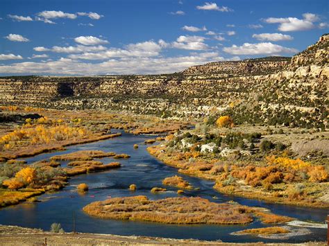 san juan river navajo dam photograph by karl moffatt