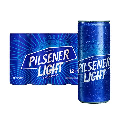 Cerveza Pilsener Light Lata 269 Ml 12 Unidades 904264