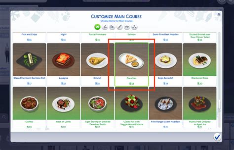 Mod The Sims Custom Indian Food Paratha Updated 14122019