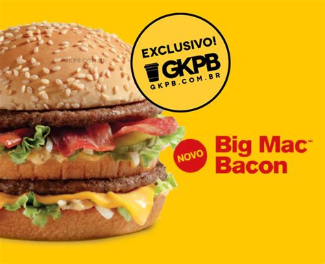 Mcdonald S Lan A Big Mac Bacon E Duplo Big Mac Gkpb Geek Publicit Rio