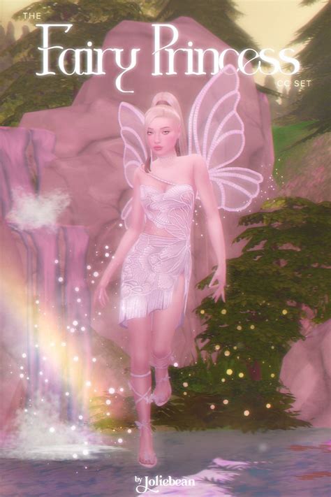 Sims Four Sims 4 Mm Fairy Outfit Fairy Dress Sims 4 Mods Clothes