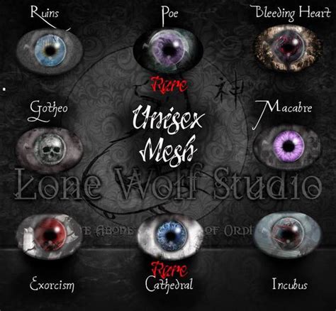 Second Life Marketplace ~lws~ Incubus Mesh Eyes Boxed