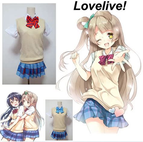 Free Shipping Hot Sale Cute Girls New School Uniforms Japan Anime Love