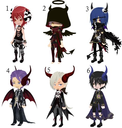 Demon Boy Selfy Adoptables Closed By Mrs Selfy On