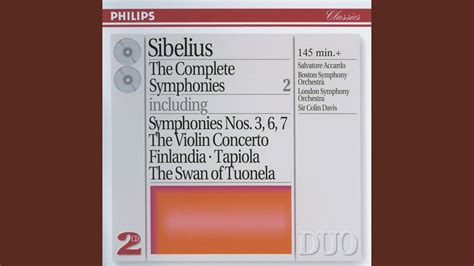 Sibelius Symphony No 3 In C Major Op 52 1 Allegro Moderato Youtube