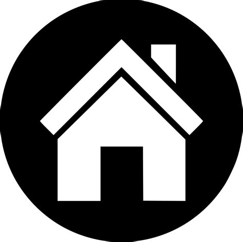 Download Hd Home Png Home Icon Free Transparent Png Image Nicepng Com