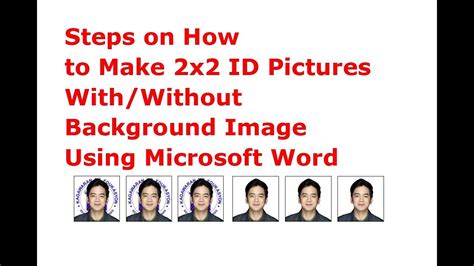 Now there's more reasons to use pixlr for all your online image editing needs. Steps on How to Make 2x2 ID Pictures With/ Without ...