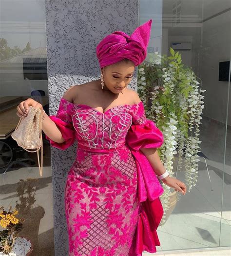 Lace Aso Ebi Gown Styles For Beautiful African Ladies Lace Gown Styles African Lace Dresses