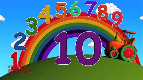 Ten Little Numbers Numbers Song Youtube