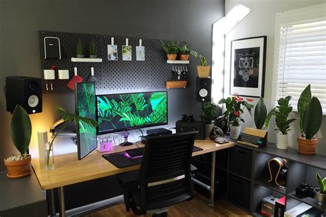 Reddit Battlestations My Plants Keep Me Calm Home Studio Setup