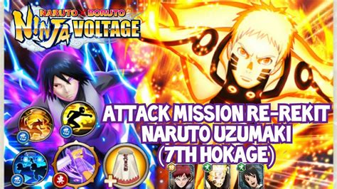 Attack Misson Re Rekit Naruto Uzumaki 7th Hokage Naruto X Boruto