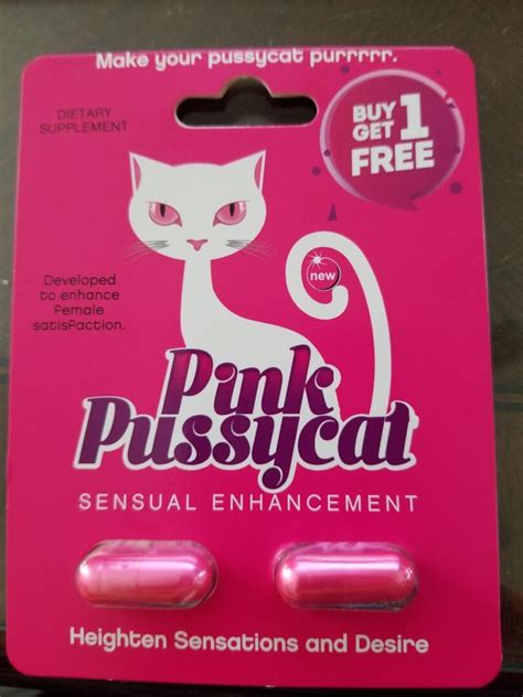 Pink Pussycat Female Libido Enhancement 2ct Save When You Order 2 Or