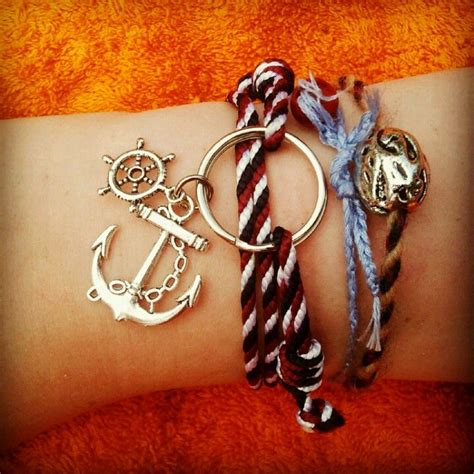 knotted nautical bracelet diy nautical bracelet jewelry making jewelry crafts