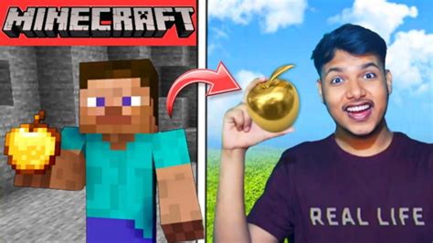 I Ate Every Minecraft Food In Real Life Creepergg