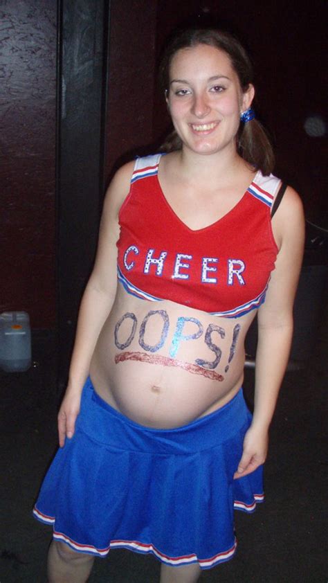 Pregnant Cheerleader The Maternity Gallery