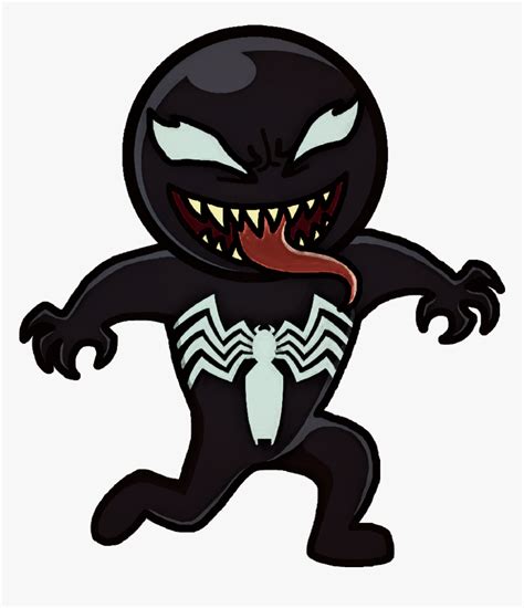 Venom Sticker Venom Chibi Png Transparent Png Kindpng