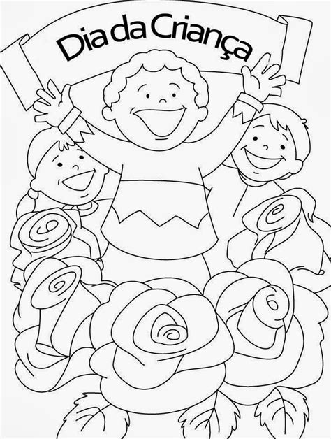 Desenhos E Atividades Para O Dia Das CrianÇas SugestÕes De Atividades