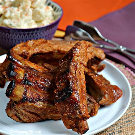 Slow Baked Barbecue Baby Back Ribs