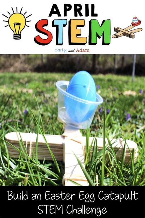 Click through to each activity and you'll find a full description. April Egg Launcher Easter STEM Activity | Stem activities ...