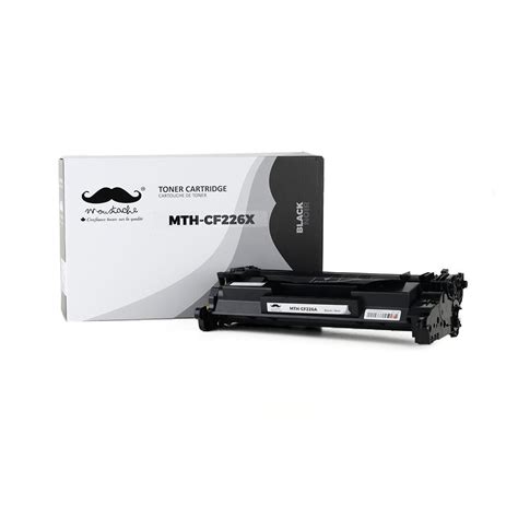 Hp 26x Cf226x Compatible Black Toner Cartridge High Yield Moustache