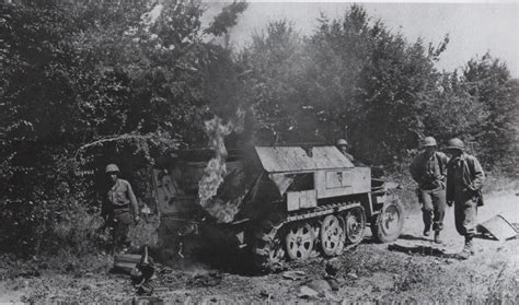 Battle Of Falaise Pocket Near St Aubin Dappenai 14th August 1944