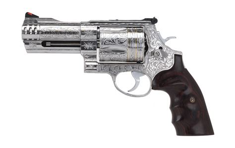 Smith & Wesson 500 Custom Engraved .500 Magnum caliber revolver for sale.
