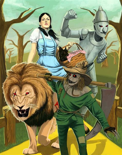 The Wizard Of Oz Ii By Wingwingwingwing Wizard Of Oz Taurus Art Fan Art