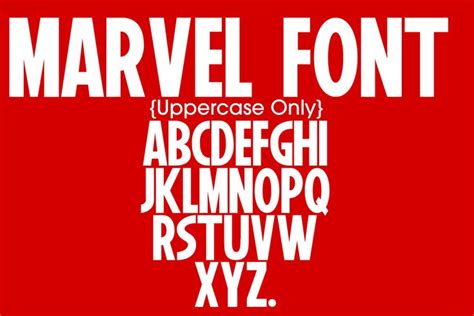Marvel Font Ybtfonts Fontspace Marvel Font Superhero Font Lettering