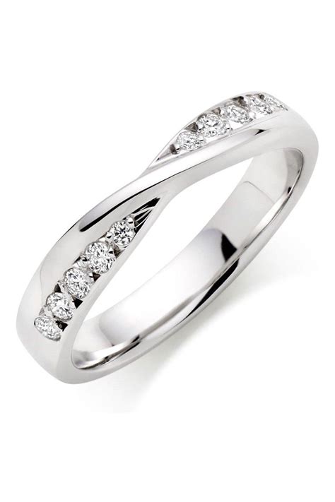 Buy Beaverbrooks 9ct White Gold Diamond Wedding Ring From The Next Uk