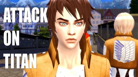 The Sims 4 Machinima Attack On Titan Youtube