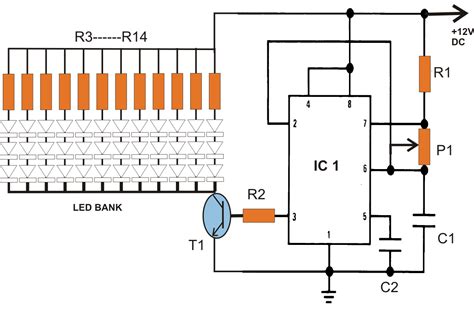 Led christmas lights circuit within led christmas lights schematic diagram, image size 728 x 373 px, and to view image details please click the image. Automatic 40 Watt LED Solar Street Light Circuit Project ...