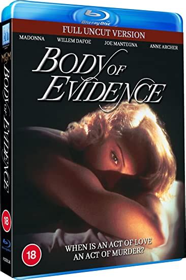 Body Of Evidence Blu Ray Amazon Co Uk Madonna Willem Dafoe Joe