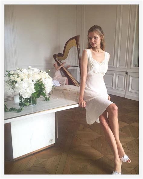 Magdalena Frackowiak White Dress Fashion Style Inspiration