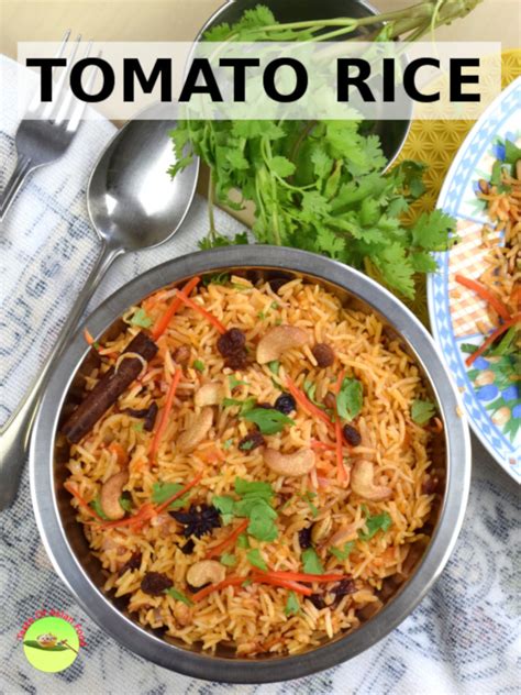 Tomato Rice Recipe Malaysian Style How To Cook With A Rice Cooker