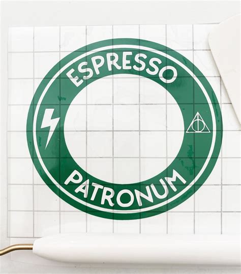 Free Harry Potter Espresso Patronum SVG - Pineapple Paper Co.