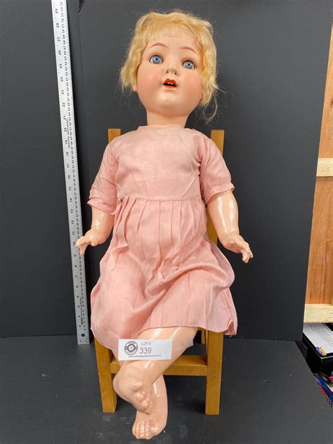 Large Vintage Doll Heubach Koppelsdorf 320 12 Germany Jointed Arms