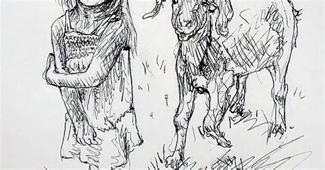 Sketch Of Girl And Goats Artist Amanda Reddit Gets Drawn Imgur
