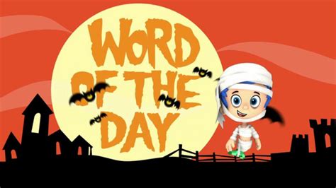 Nick Jr Spooky Word Of The Day Jack O Lantern Youtube