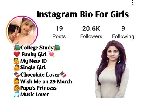 Best Instagram Bio For Girls For 2023 — Citimuzik
