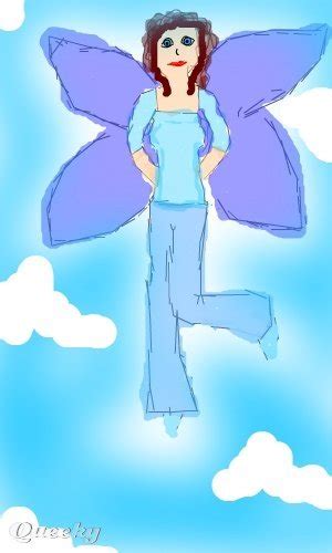 Air Fairy ← A Fantasy Speedpaint Drawing By Coolcat1725 Queeky Draw