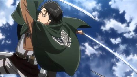 When levi first joined the scout regiment, he wielded one of his two swords in a reverse grip which his section commander noted was wrong. however, this method has greatly helped in his ability to slay titans. 'Attack on Titan' Levi Spin-Off Spoilers: How Old Is Levi And Why His Age Is Important