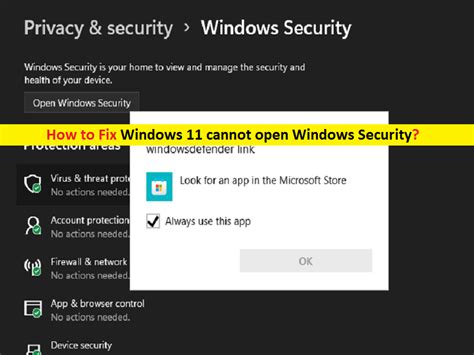 Como Consertar O Windows 11 Que Não Consegue Abrir A Segurança Do