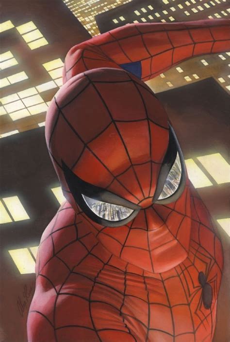 Alex Ross Thealexrossart Twitter Alex Ross Spiderman Amazing