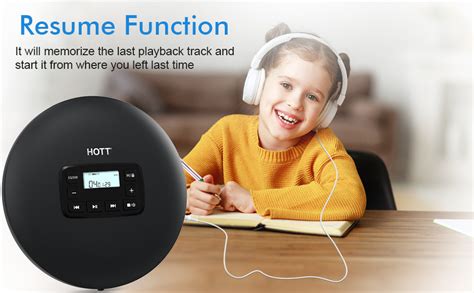Battery Powered Portable Cd Player With Anti Shockproof Function Hott