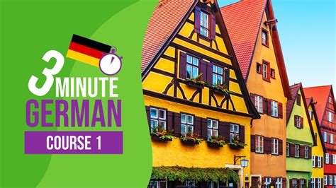 3 Minute German Course 1 Language Lessons For Beginners Kieran