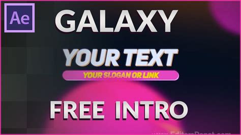 Impressive, customizable, easy to integrate. FREE Galaxy Gaming 2D After Effects Intro Template + FULL ...