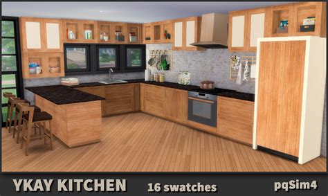 Ykat Kitchen The Sims 4 Custom Content