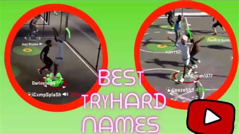 Tryhard 2k Names Best Sweaty Names Nba 2k Youtube