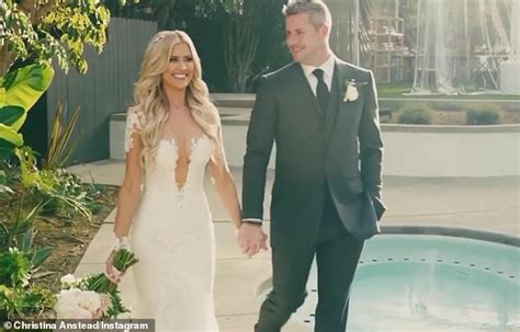 christina anstead shares video from her wedding to ant as she celebrates their