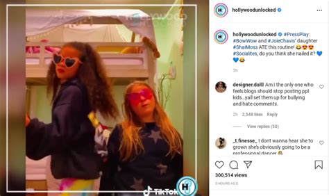 ‘the Twerking No Mam Bow Wows Daughter Shai Moss New Dance Video Causes A Debate On Social